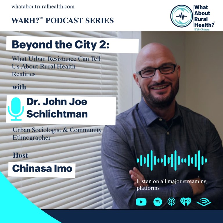 Continuing the Conversation with Dr John Joe Schlichtman